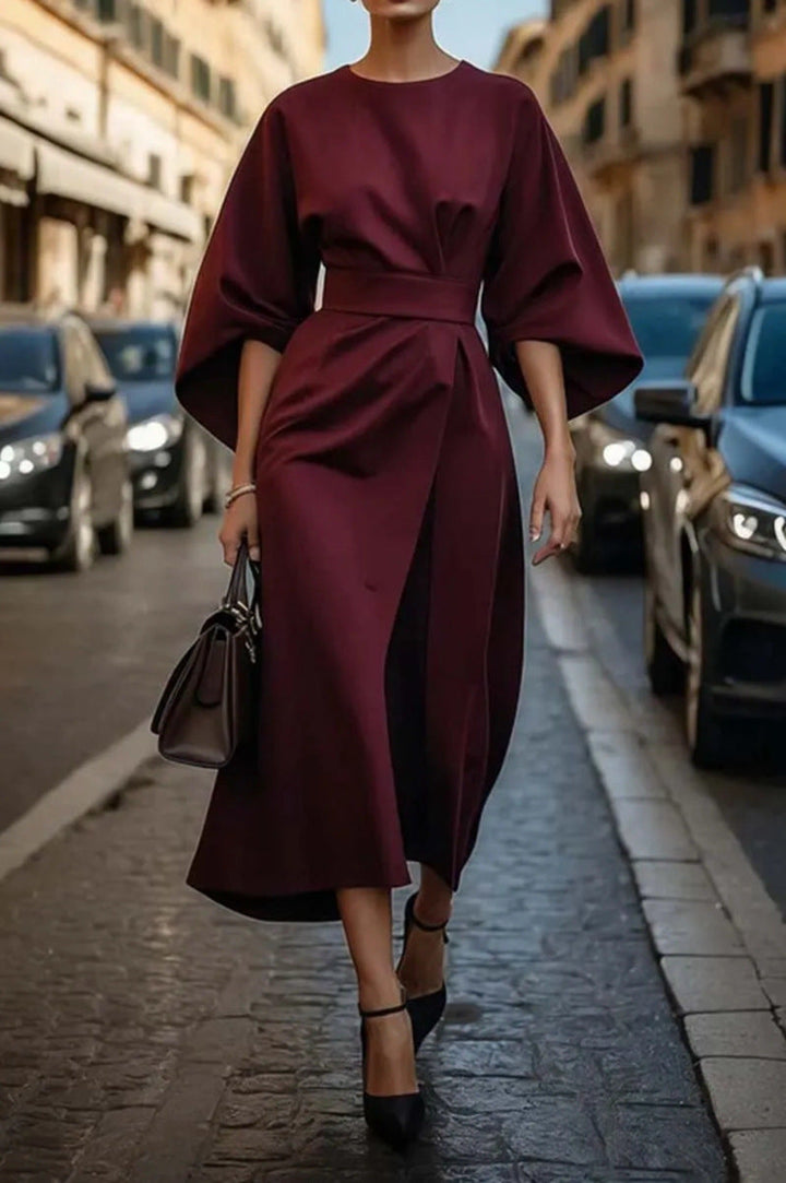 Magdalena | Robe élégante à manches larges