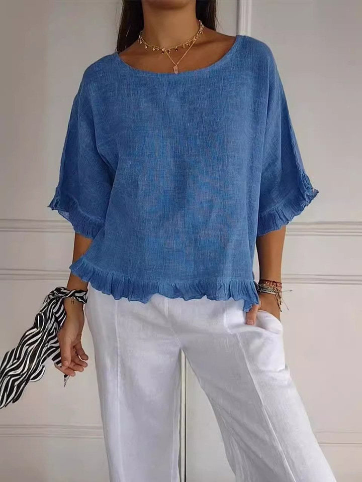 Stefania | Blouse à volants – Conçue pour flotter avec vous