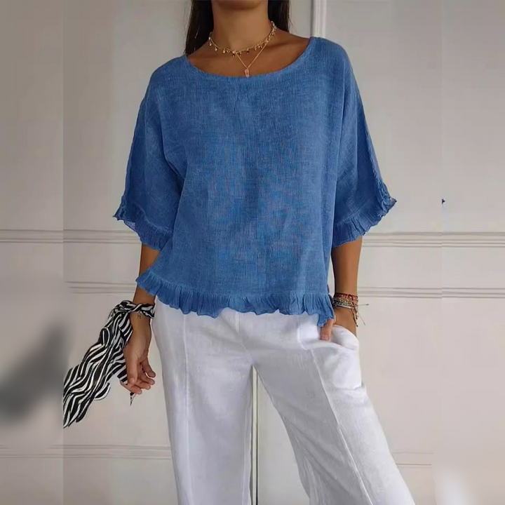Stefania | Blouse à volants – Conçue pour flotter avec vous