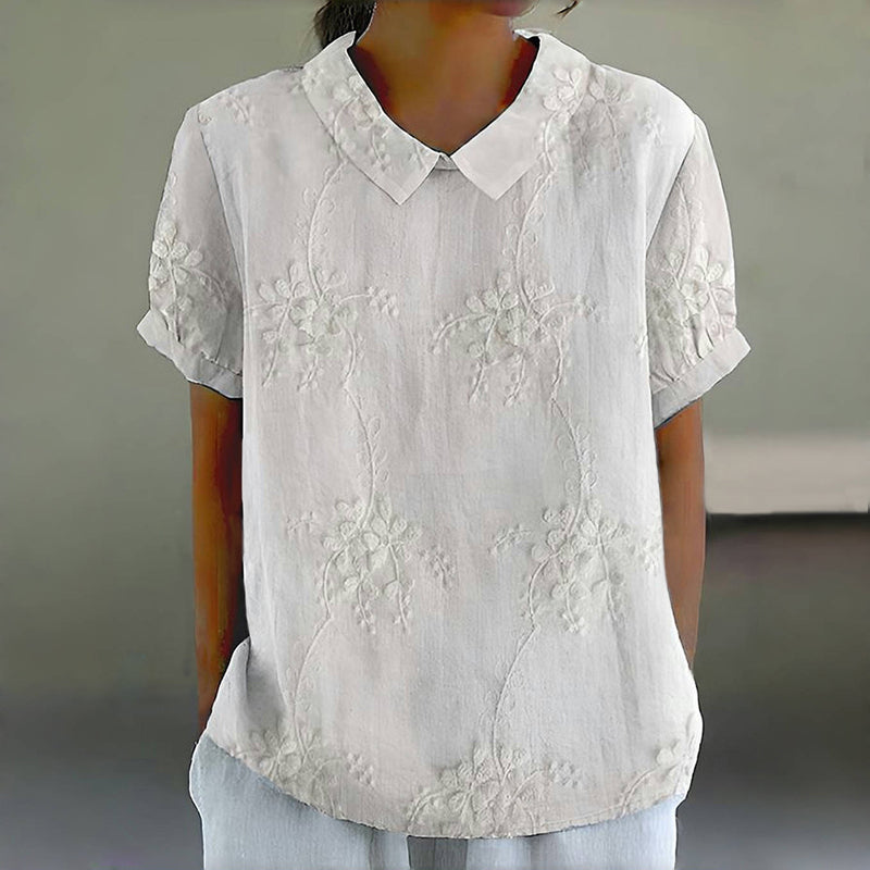 Amelia | Blouse vintage à motif floral