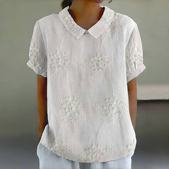 Amelia | Blouse vintage à motif floral