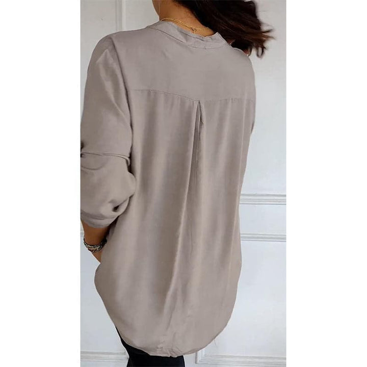 Stefania | Chemise quotidienne avec poche en sequins