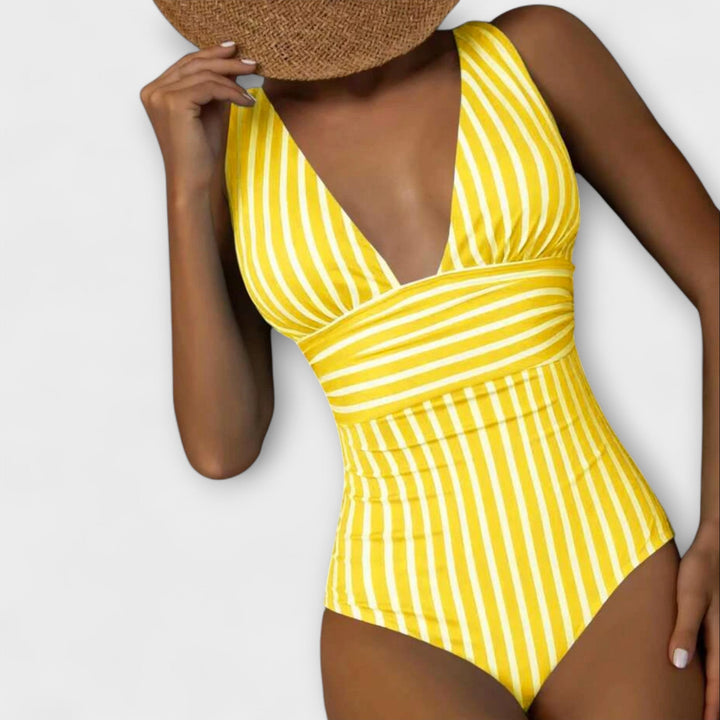 Jowita - Maillot de bain une pièce à rayures