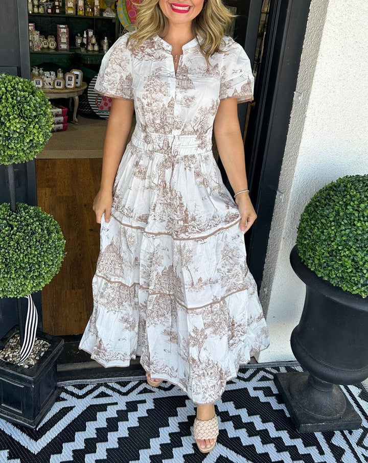 Grace Retro – Robe avec une Touche de Classique