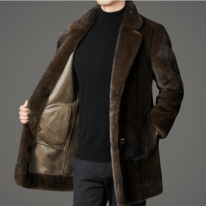 ROSSI ROMA | DOUBLURE EN VISON LUXUEUSE