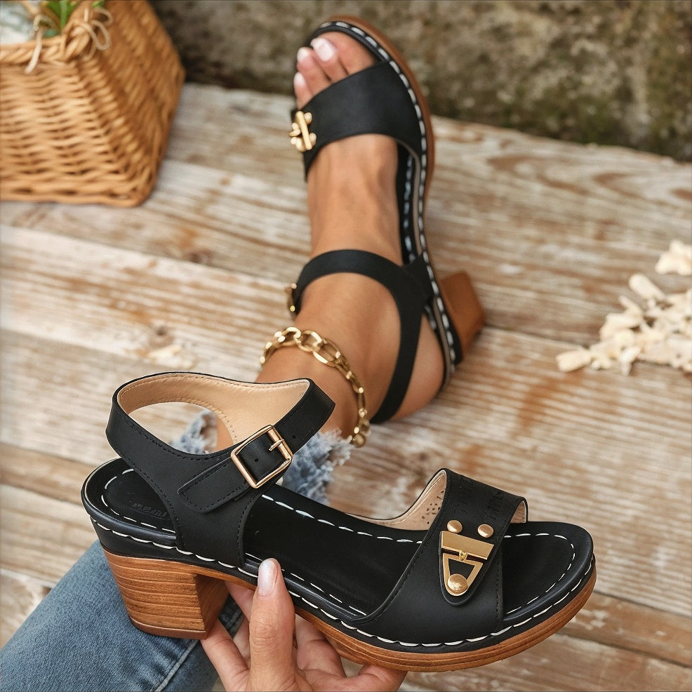 Brooke – Sandales Orthopédiques Ultra Confortables à Talon