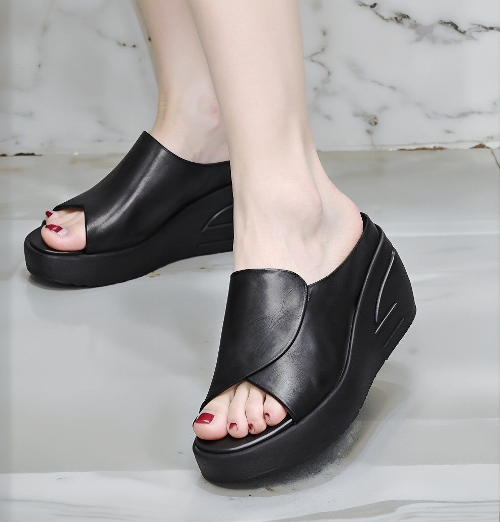 Rhea – Sandales Orthopédiques Extrêmement Confortables à Plateforme