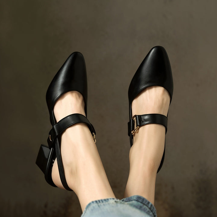 Isabella – Escarpins Orthopédiques Élégants à Talon Stable pour un Maximum de Confort