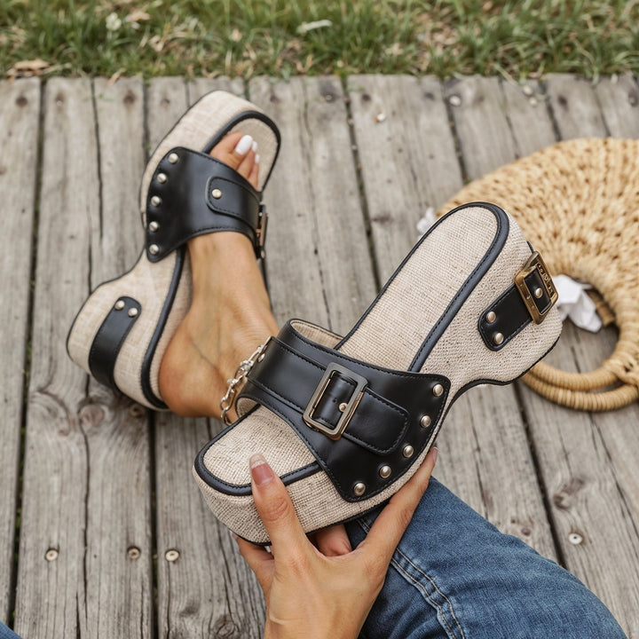 Mabel – Sandales Orthopédiques Extrêmement Confortables à Plateforme