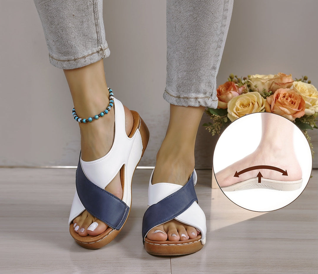 Cara - Sandales Orthopédiques Ultra Confortables à Talon