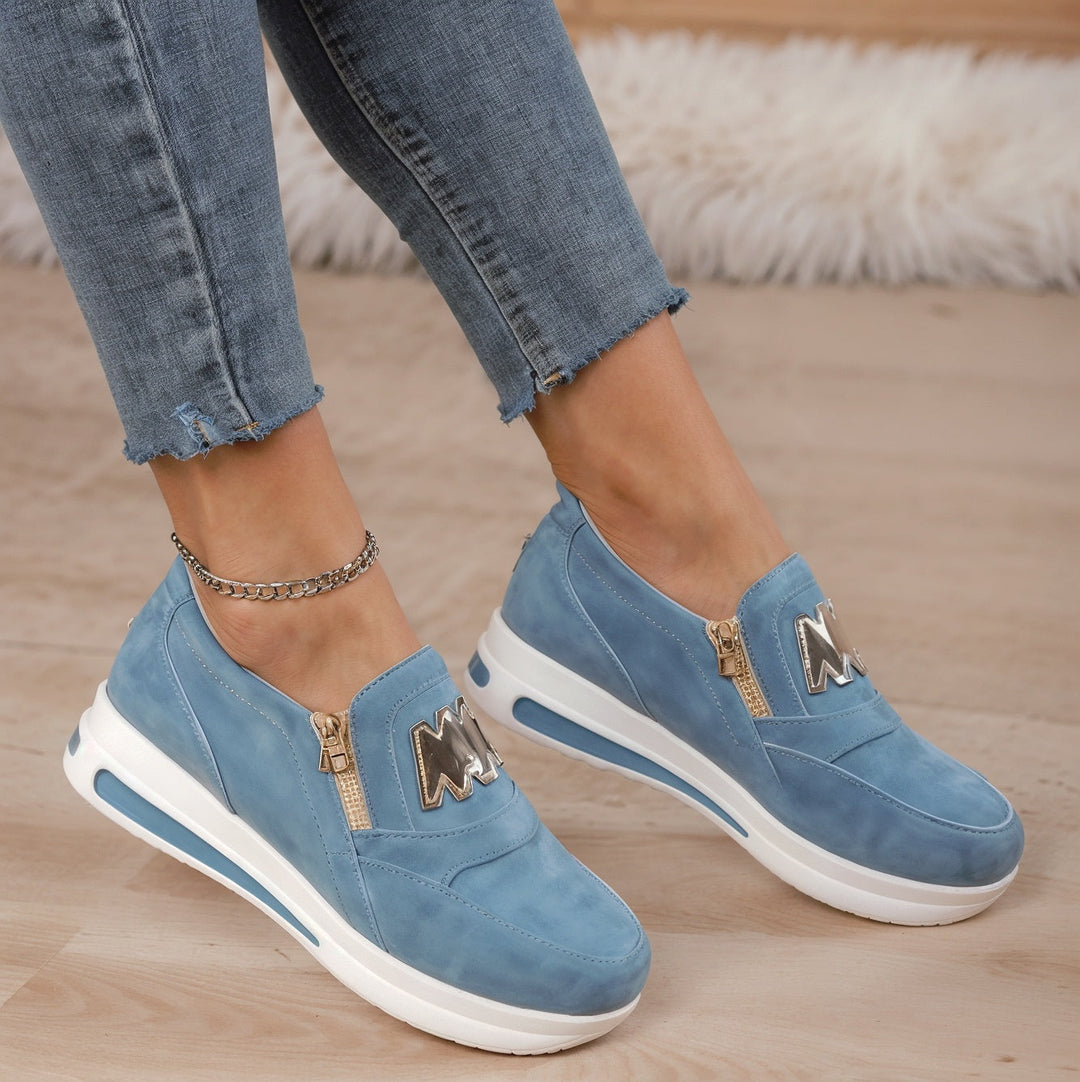 Ella – Baskets Orthopédiques Enfiler Super Confortables Sur Plateforme