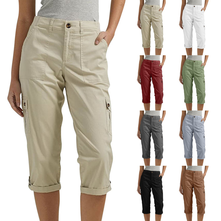 Alina | Shorts casual pour femmes avec plusieurs poches et taille haute