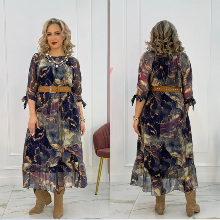 Lizia | Robe midi légère et respirante