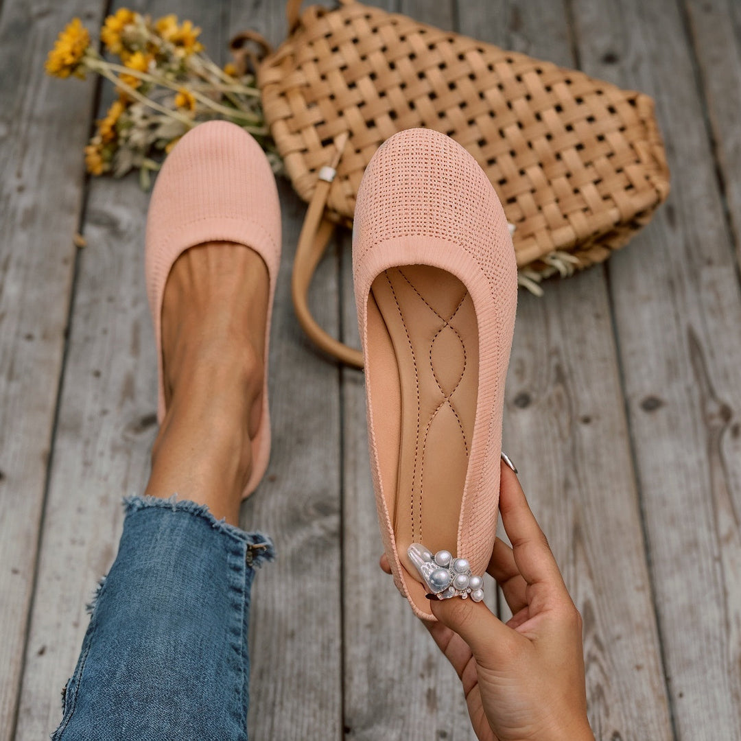 Rose – Chaussures Orthopédiques à Enfiler Extrêmement Confortables avec Support de Voûte Plantaire