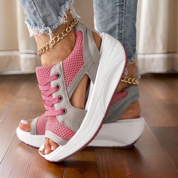 Sienna – Chaussures de Sport Orthopédiques Respirantes pour Femmes à Lacets