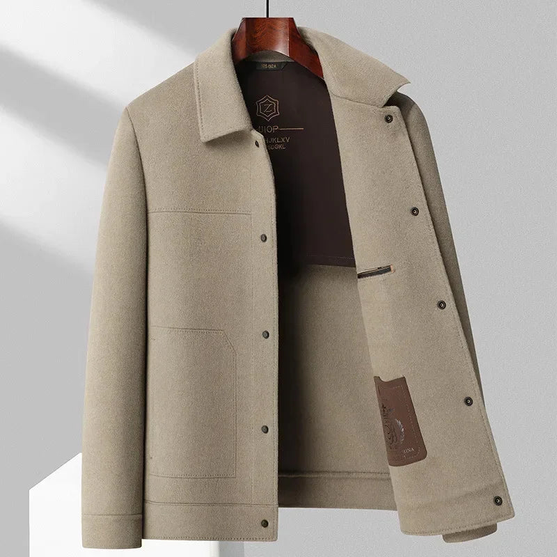VENERIO | MANTEAU EN LAINE ÉLÉGANT