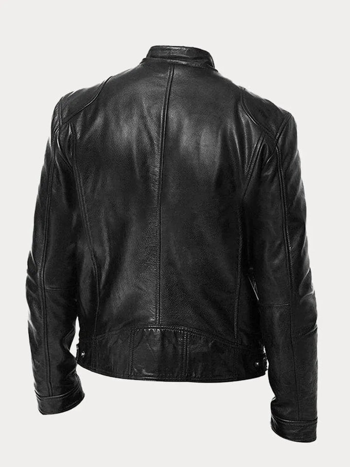 ORLANDO | Veste en cuir décontractée