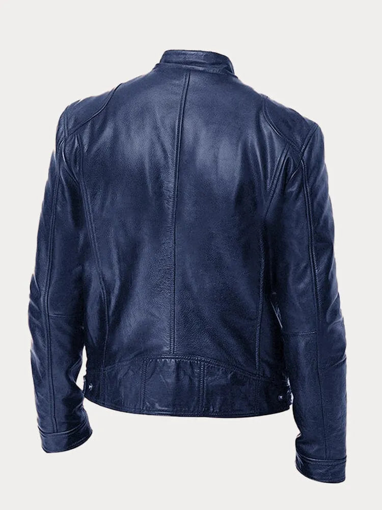 ORLANDO | Veste en cuir décontractée
