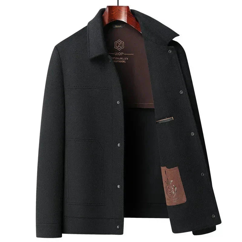 VENERIO | MANTEAU EN LAINE ÉLÉGANT