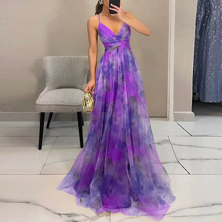Karolina | Robe maxi magique à fleurs