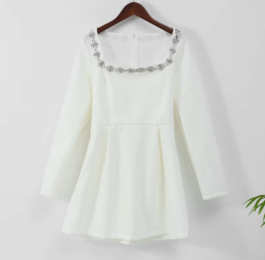 Aleksandra | Robe mini en velours pour princesse