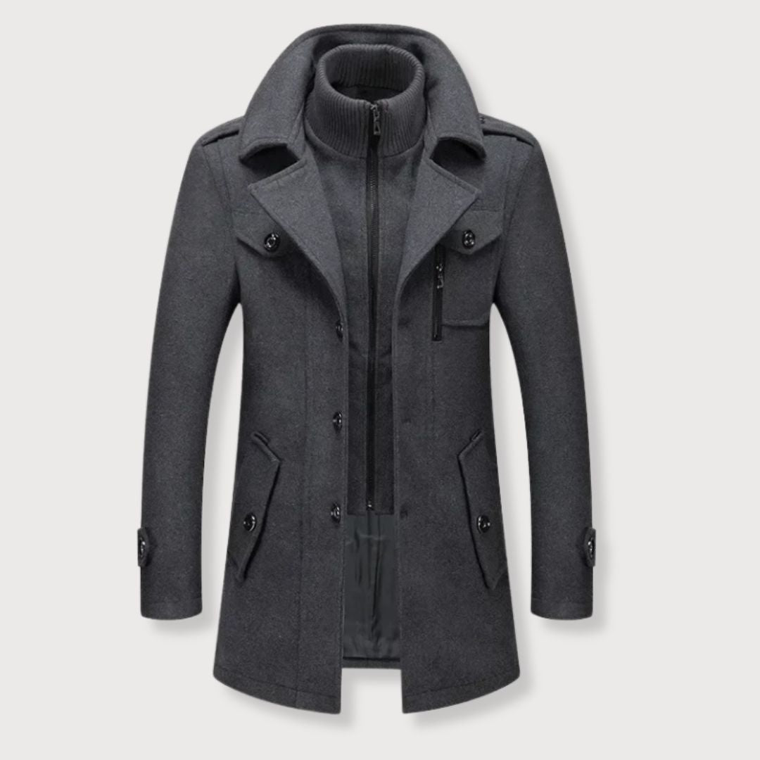 MATTEO | Manteau d'Hiver Deux Pièces