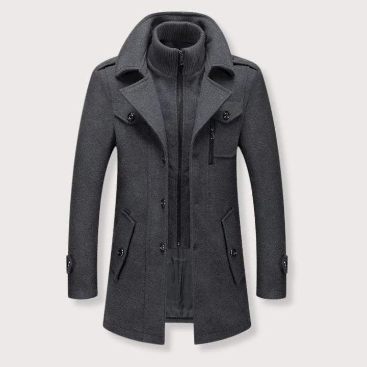 MATTEO | Manteau d'Hiver Deux Pièces