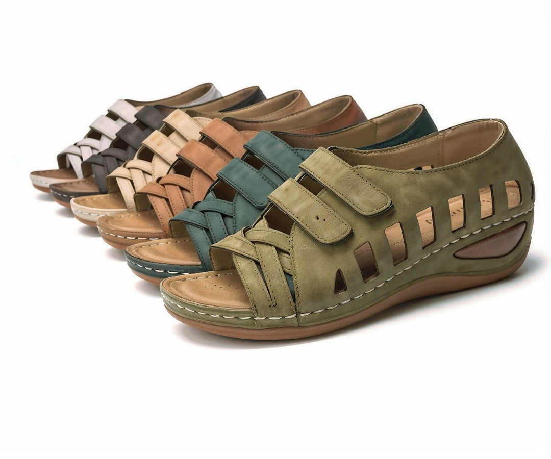 Hannah – Sandales Orthopédiques Ultra Confortables Avec Découpes Modernes