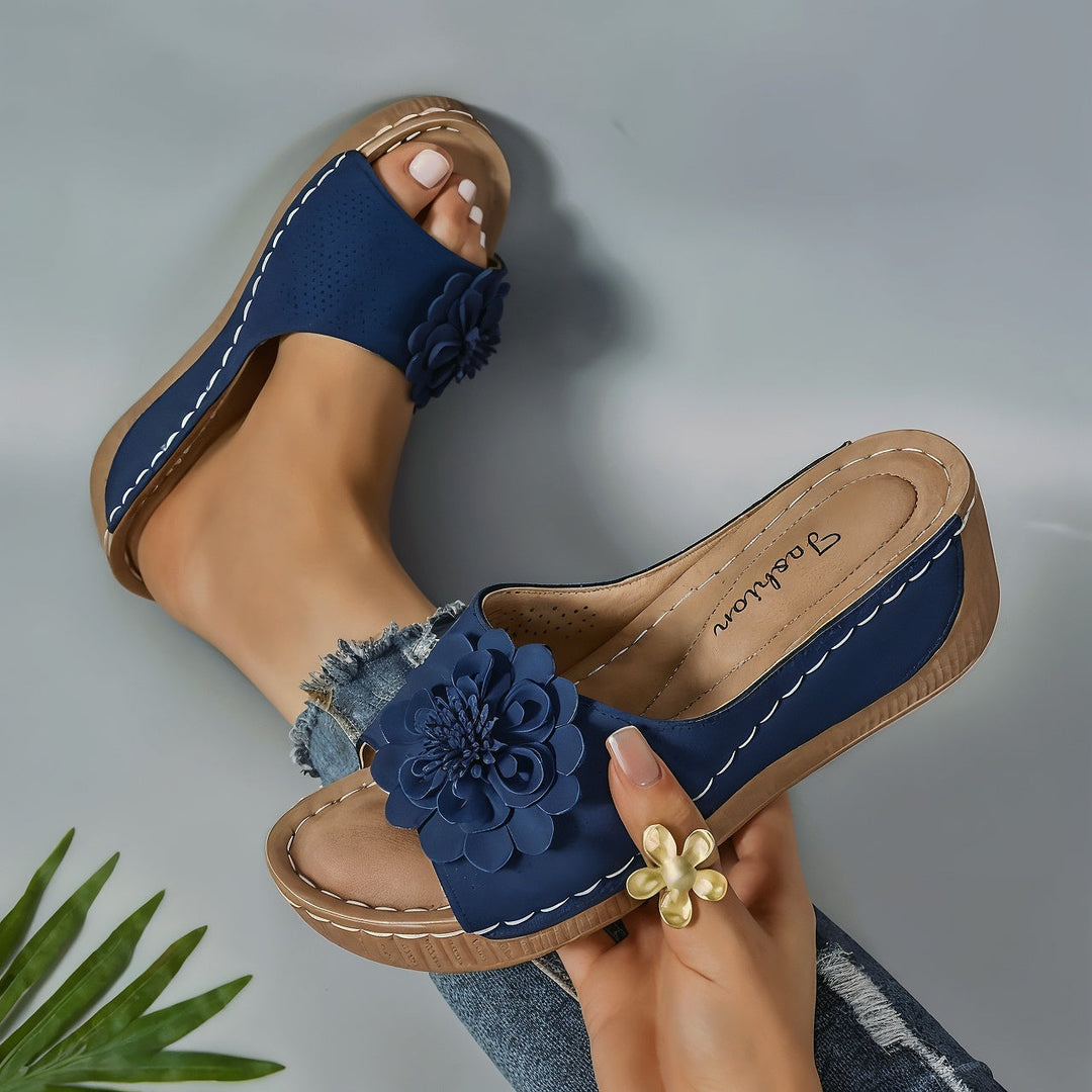 Olive – Sandales Orthopédiques à Talon