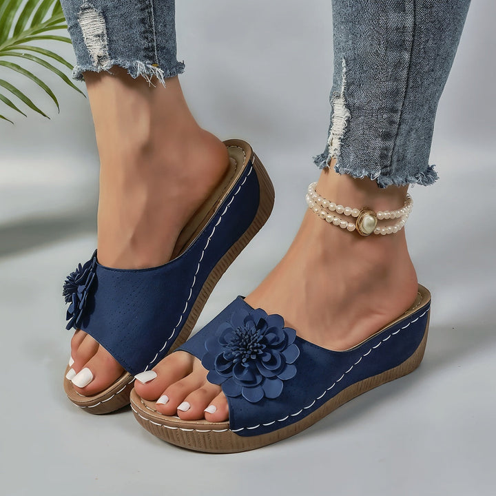 Olive – Sandales Orthopédiques à Talon
