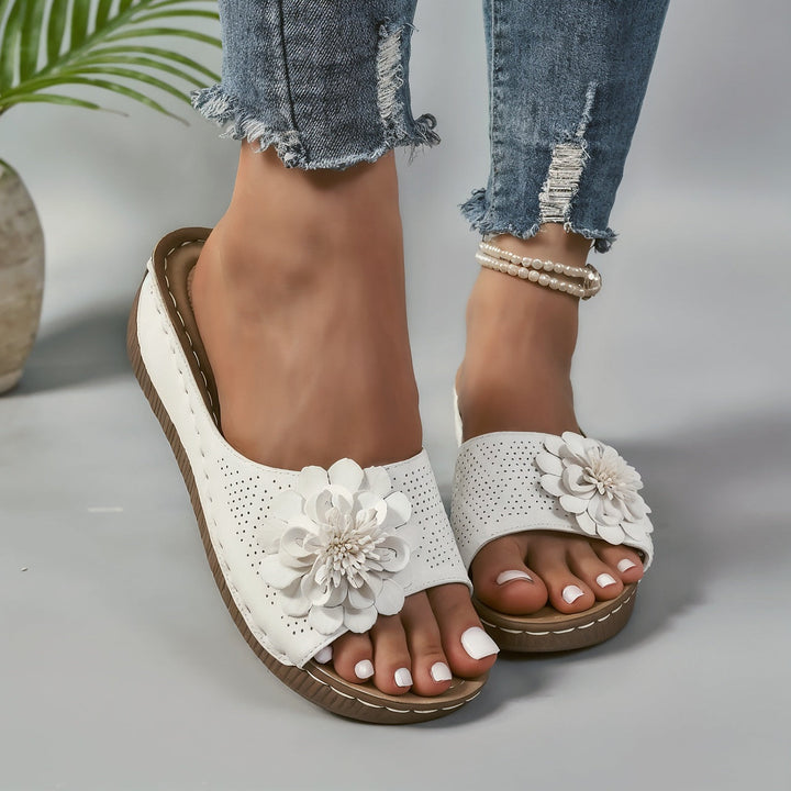 Olive – Sandales Orthopédiques à Talon