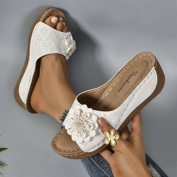 Olive – Sandales Orthopédiques à Talon