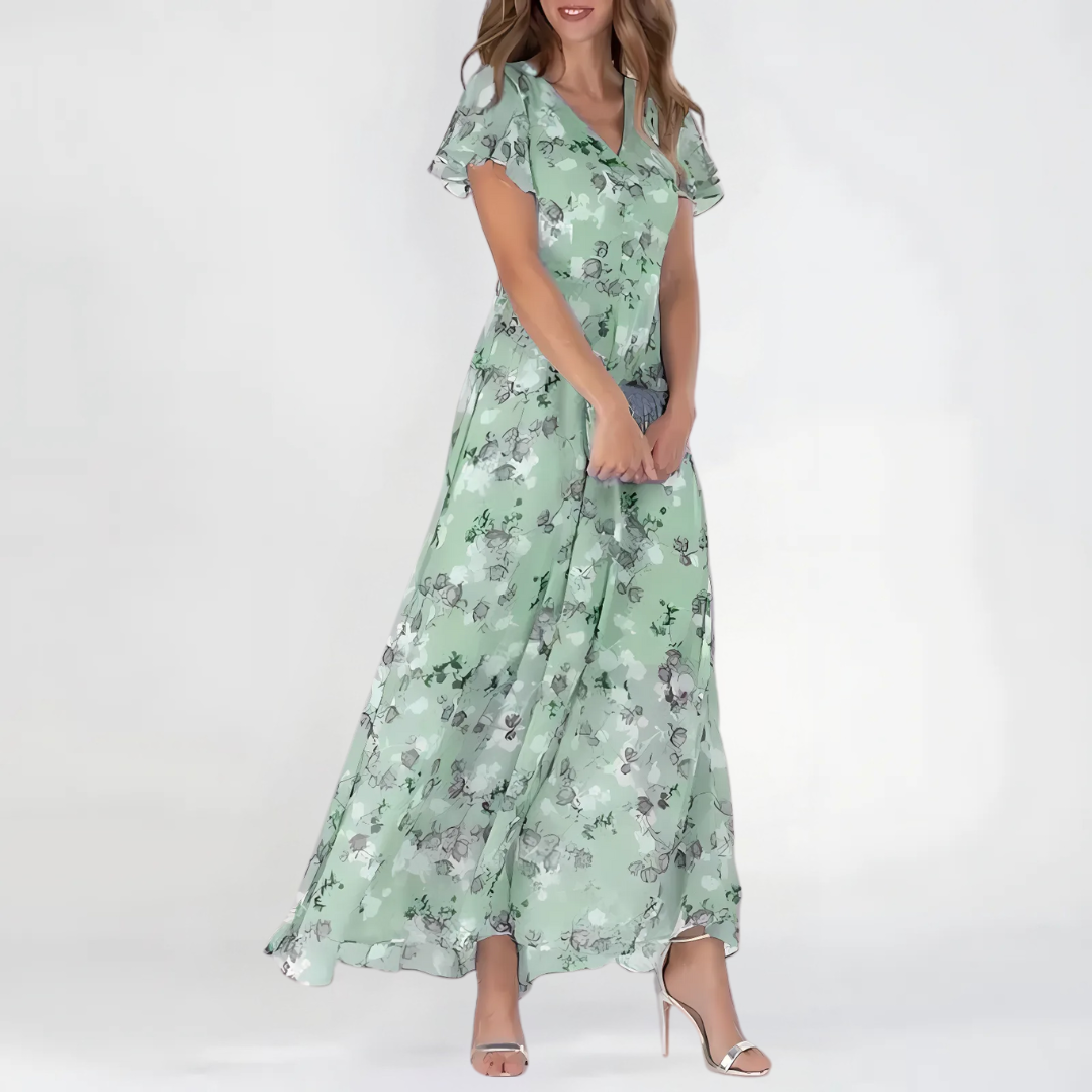 Aurora – Robe Légère à Fleurs