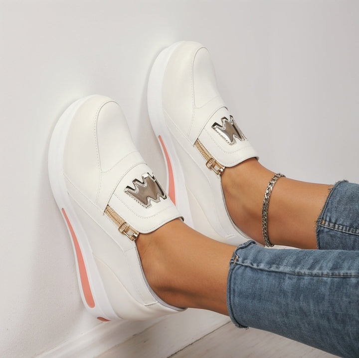 Ella – Baskets Orthopédiques Enfiler Super Confortables Sur Plateforme