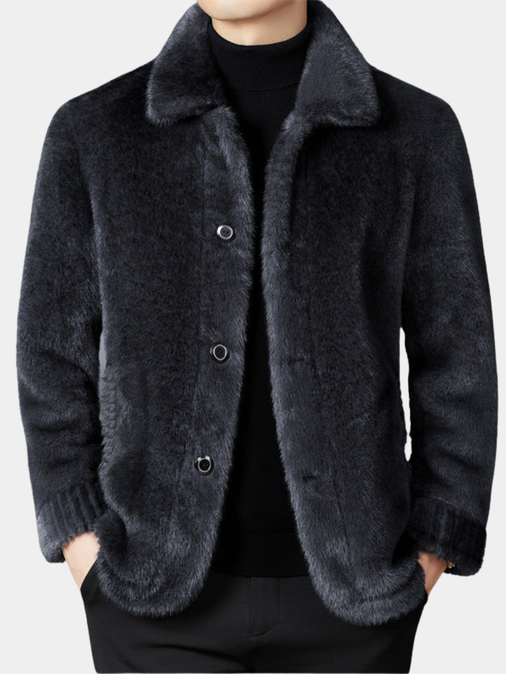 ROSSI ROMA | Manteau Court de Luxe en Fourrure de Visons