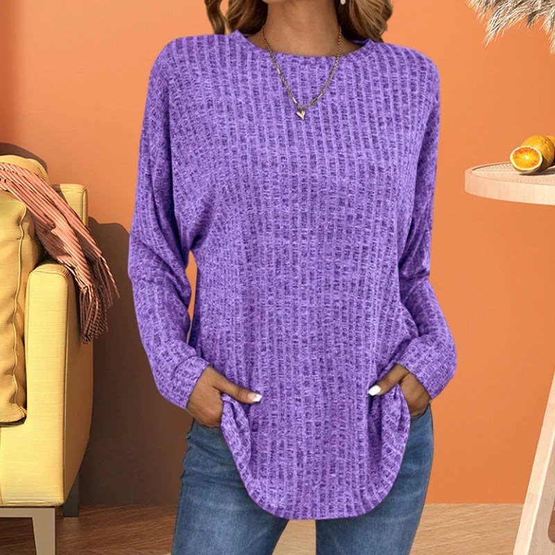 Kiara | Blouse en waffle stylée pour tous les jours