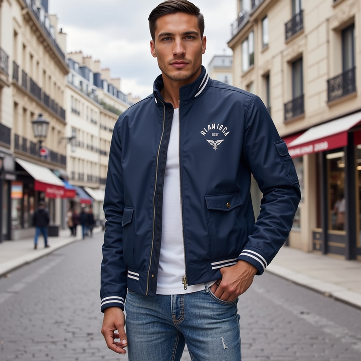 ROSSI ROMA | VESTE DE LUXE D'ÉTÉ/DE TRANSITION POUR HOMMES