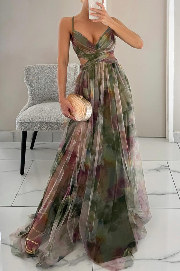 Karolina | Robe maxi magique à fleurs
