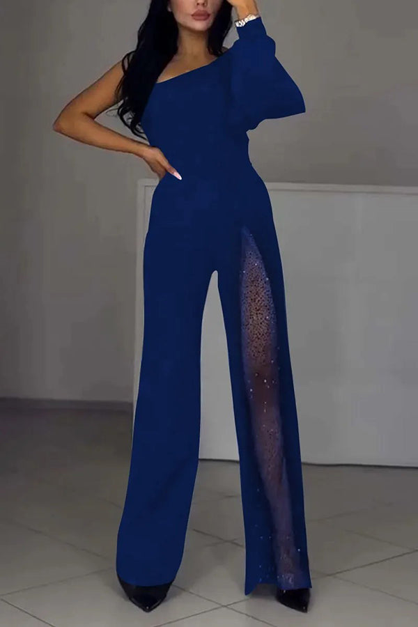 Adrienne - Combinaison classique avec transparence