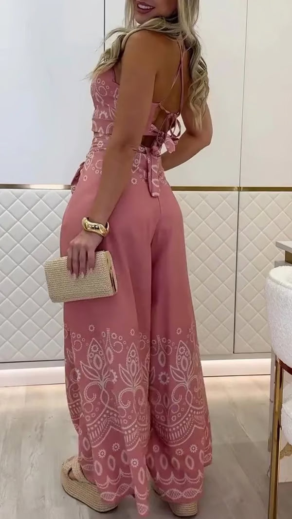 Anna – Ensemble Deux Pièces avec Motif Boho