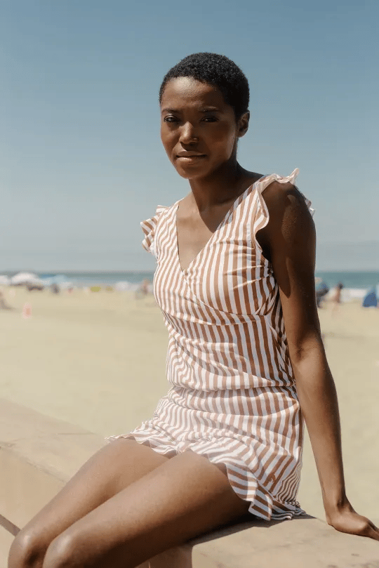 Agnieszka – Maillot de bain avec volants et soutien-gorge