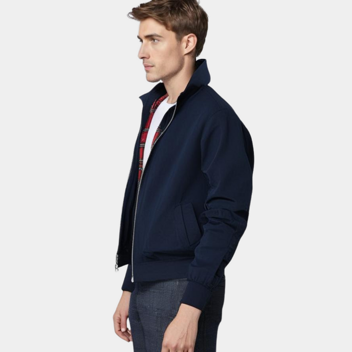 ADELMO | Veste Classique avec Doublure Tartan