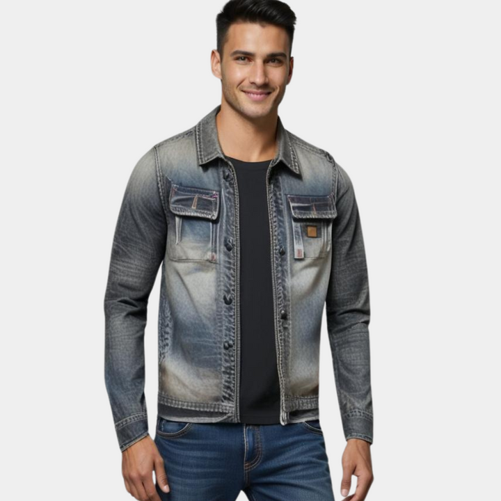 LORENZO | Veste en Jean Classique