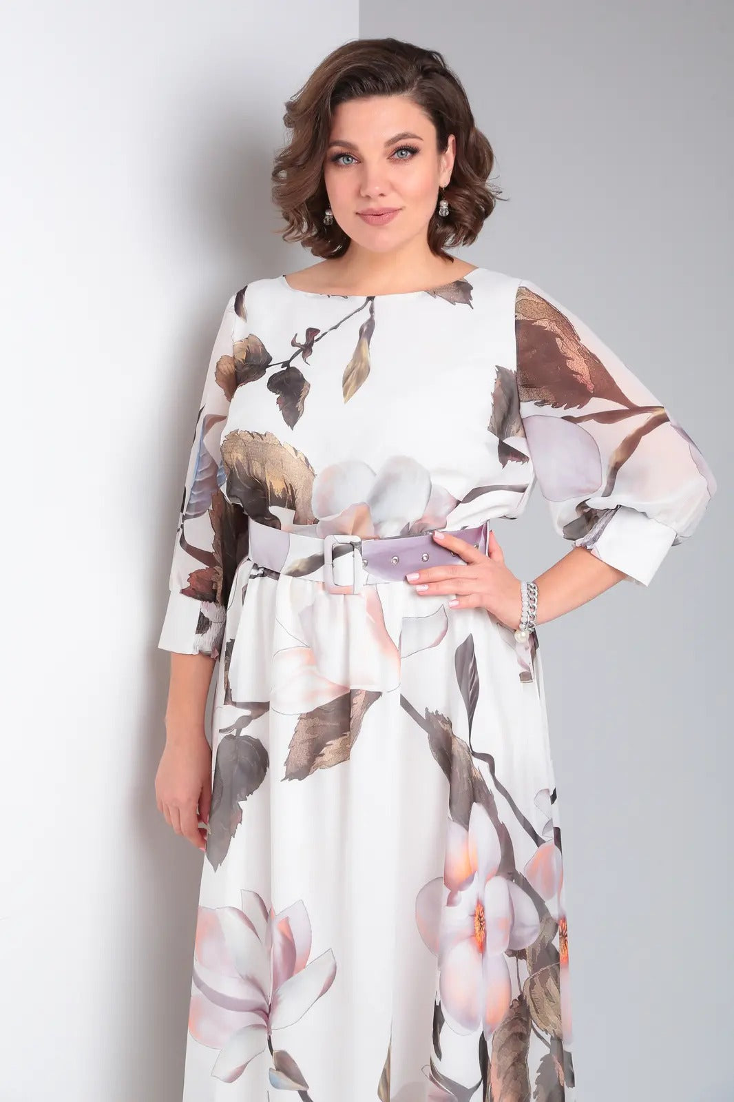Marlena | Robe maxi élégante à fleurs