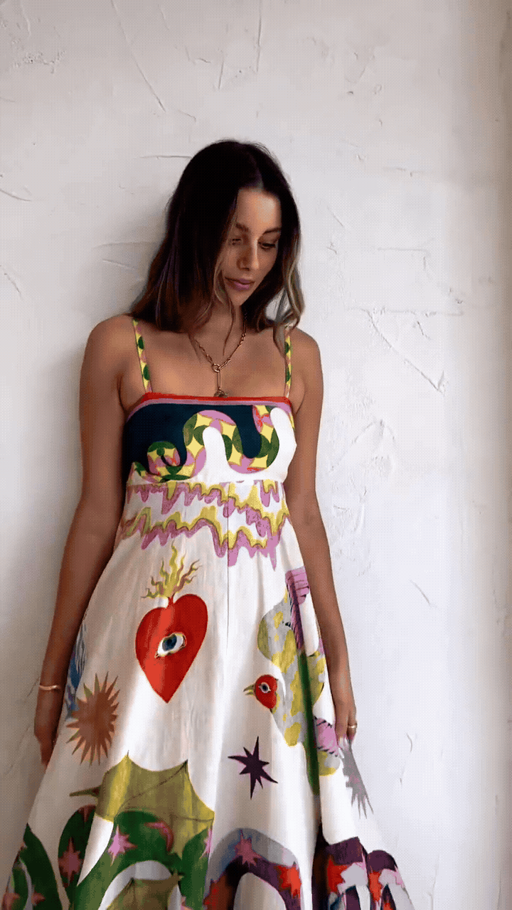 Léa - Robe Galerie Vivante
