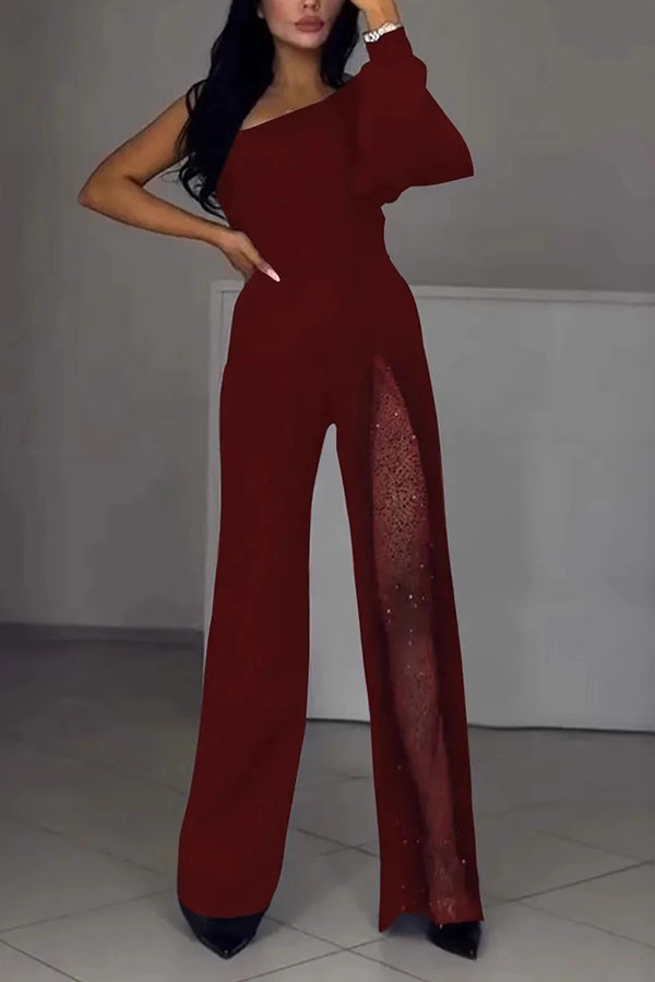 Adrienne - Combinaison classique avec transparence