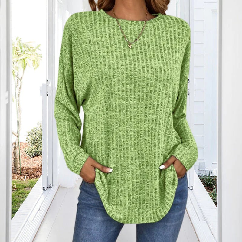 Kiara | Blouse en waffle stylée pour tous les jours