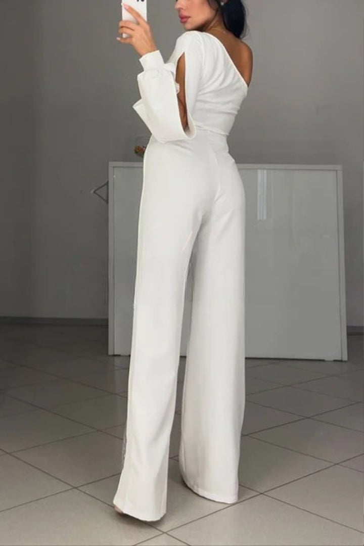 Adrienne - Combinaison classique avec transparence