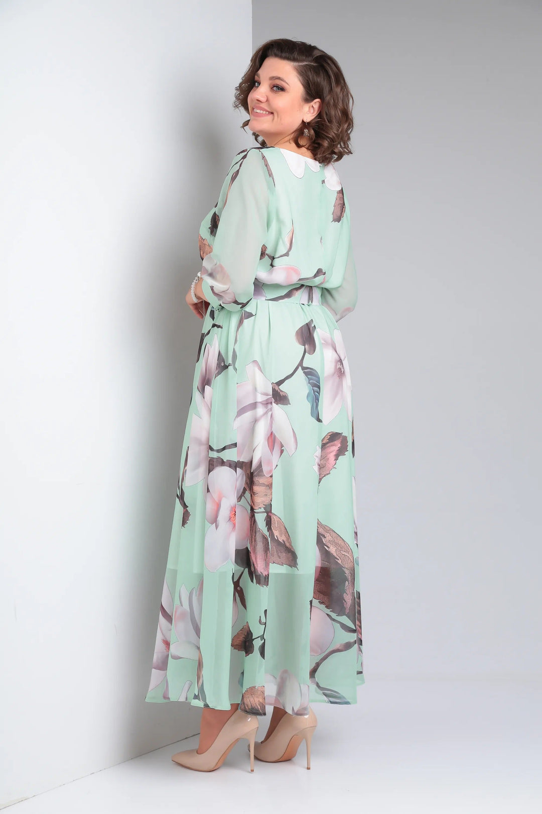 Marlena | Robe maxi élégante à fleurs