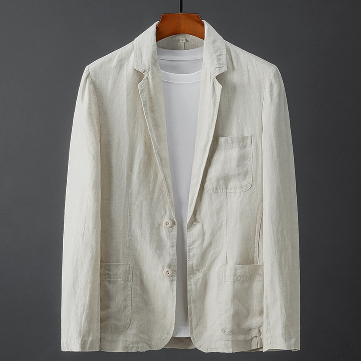 MAURIZIO | Veste en Lin et Coton